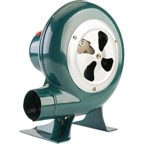 80W household blower Iron Barbecue blower Mini centrifugal blower stove fireplace boiler fan 220V
