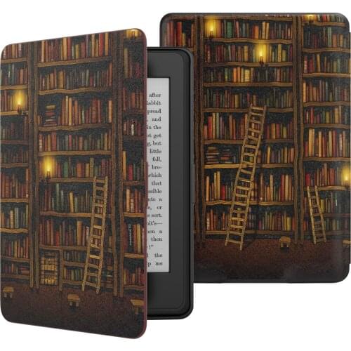 Moko Case for Kindle Paperwhite,Premium PU Leather Cover with Auto Wake/Sleep For All Paperwhite Generations Prior to 2018