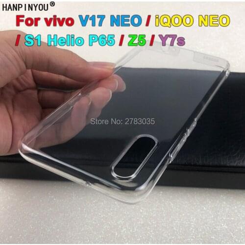 For vivo V17 NEO / iQOO NEO / S1 P65 Glossy Snap Phone Case Crystal Invisible Hard PC Full Cover Clear Camera Protect Back Shell