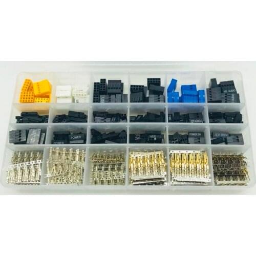 1160pcs Dupont 2.54 Connector with Terminal Printing Words TJC8 2.54mm Pitch Connector Replace Molex Connector