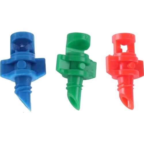 Nozzle Sprinkler Irrigation Plastic System sprayer 90 180 360 Degree 50pcs Micro Garden Lawn Water Misting Sprinkler Garden Tool