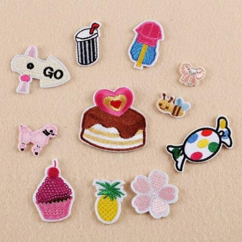 Customizable Wholesale Shoes and Hats Bag Accessories Clothing Accessories Patch Badge Embroidered Cloth Stickers