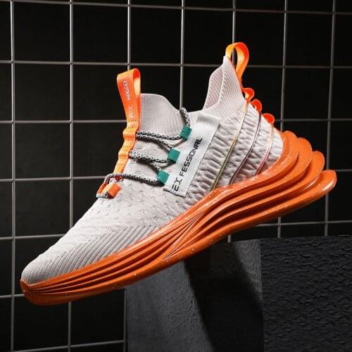 New Running Shoes for Men Cushioning Sneakers Breathable Sports Shoes Outdoor Athletic Training Jogging Fitness Shoes Size 39-46