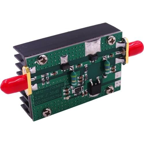 1PCS New Arrival 1MHz-700MHZ 3.2W HF VHF UHF FM Transmitter RF Power Amplifier For Ham Radio Module Board