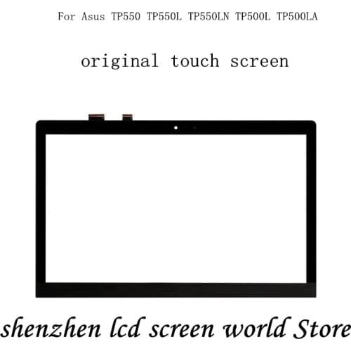 NEW For Asus TP550 TP550L TP550LN TP500L TP500LA Version TOP15I97 V1.0 FP-TPAY15611A-01X 15.6" Touch Digitizer Screen Glass