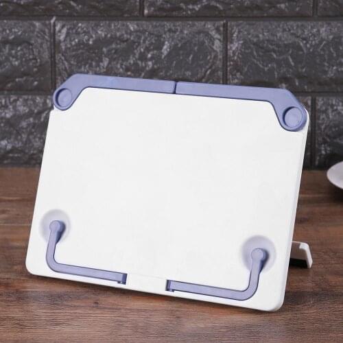 Office School Supplies Portable Reading Stand Books Recipe Shelf Folding Cookbook Holder Organizer Desk Accessories Organize