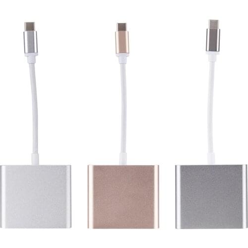 USB 3.0 Adapter Converter Set USB C Hub USB 3.1 Household Type C to HDMI-compatible PD Computer Accessories for Phone Laptop