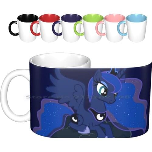 Princess Luna , Nights Guard Ceramic Mugs Coffee Cups Milk Tea Mug My Little My Little Luna My Little Princess Luna Luna