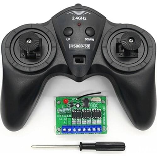 1set 6CH 2.4G Remote Controller Kit 5A DC 6V-15V Receiver Board DC 3V Transmitter 800m Radio Control for RC Toy Car Boat