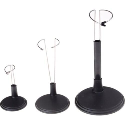 Adjustable Doll Display Metal White Black Dummy Puppet Stand Holder Bracket Support Dollhouse Accessories Doll Toy Gift