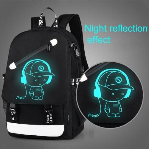 USB Charging school bags for teenagers boys girls big capacity school backpack waterproof satchel kids book bag mochila