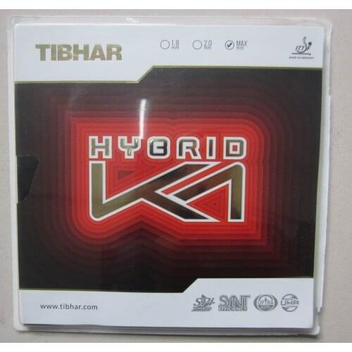 Original Tibhar Hybrid K1 pimples in table tennis rubber sticky rubber made in Germany good forehand for table tennis racket