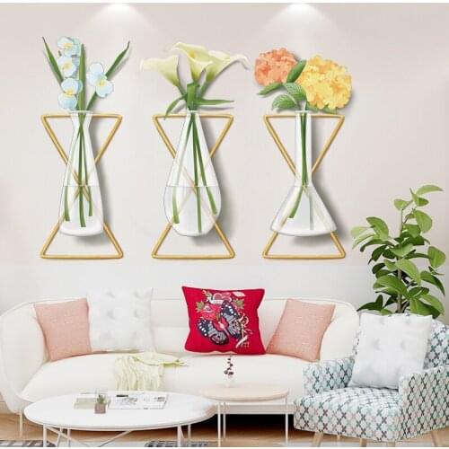 Creative 3D Stereo Wall Stickers Flowers Home Office Decor Living Room Decoration Corridor Porch Modern Decals for Furniture