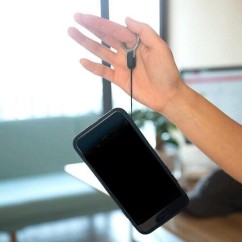 Universal Plastic Finger Ring Lanyard For Keys Phones Strap Keycord Lanyards Finger Rings Mobile Phone Accessories DIY Hang Rope