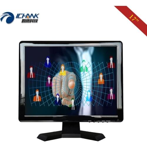 ZB170JC-59R/17"inch 1280x1024 USB HDMI VGA Desktop POS Cash Register Ordering Meal Machine Resistive Touch LCD Screen PC Monitor