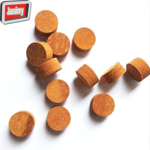 Free shipping 10pcs 14mm Brown billiard cue tips SS/S/M/H 8layers customized Pool cue tips High quality Billiard accessories
