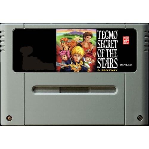 16Bit Games ** Tecmo Secret of the Stars ( PAL EUR Version!! English Language!! )