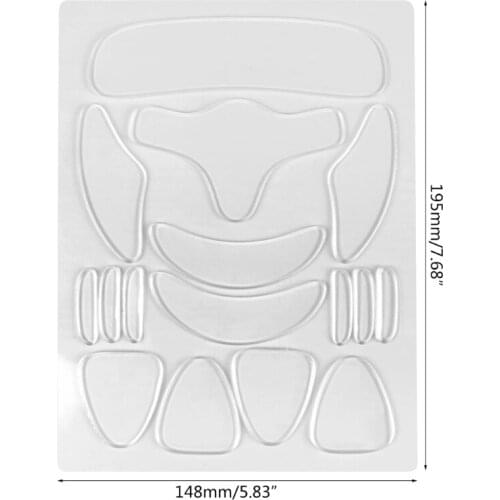 27RC 16PCS Reusable Silicone Anti-wrinkle Face Forehead Sticker Cheek Chin Sticker