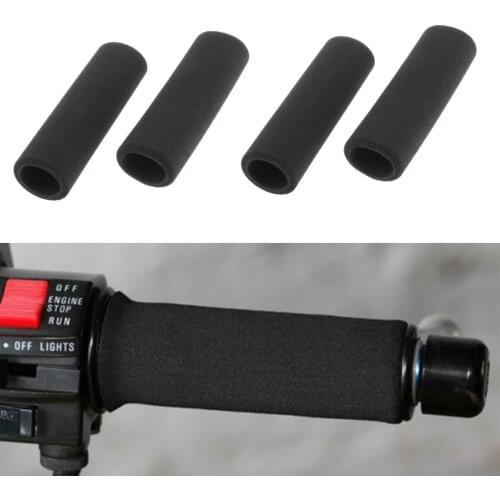 2 Pairs Left Right Motorcycle Soft Foam Handle Grip Covers for BMW R1200GS LC 130mm for Motorcycle Motor