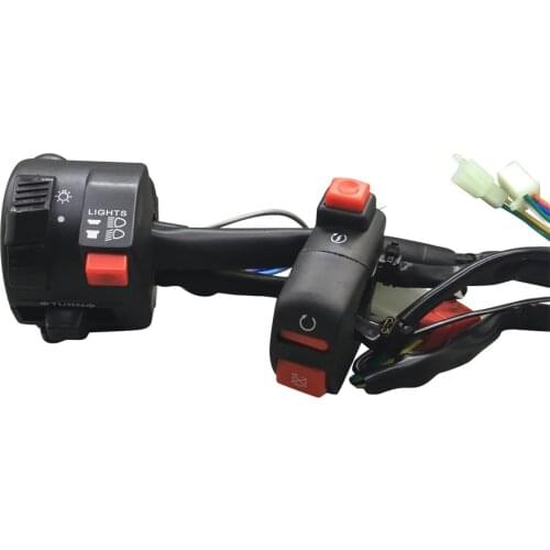 2PCS Motorcycle Turn Signal Control Horn Switch Motorbike Start Off Button For Honda CBR400 NC23 NC29 VFR400 NC30 CBR250RR