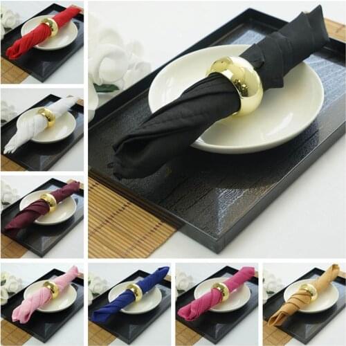 200gsm Thick Polyester Table Napkin Banquet Tablecloth Napkins For Wedding Event Party Decoration