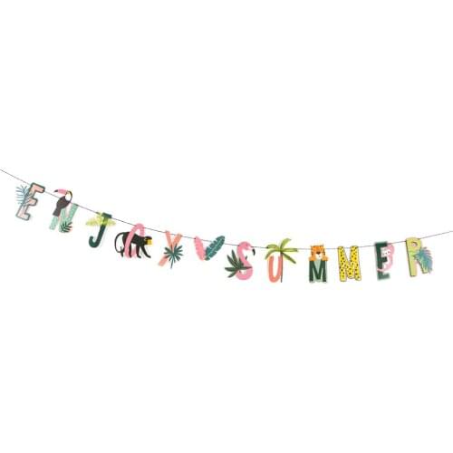 Banner is Great Accessory for Jungle Party , Make Surprise Party Memorable