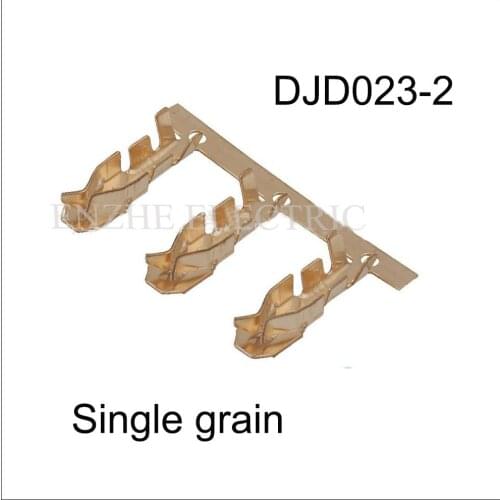 DJD023-2 auto Harness terminal car female cable housing Connector automotive plug Copper needle Lamp holder terminal