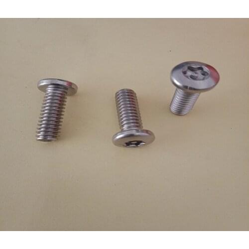 304 stainless steel pan head round head plum star with column core anti-theft screw M6M8M10*8 10 16 20 25 30 40 50 60 70 80 100