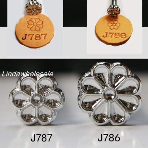 Leather carving printing tools J787/J786,leather tools,leather stamp tools