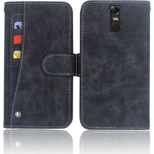 Hot! Highscreen Easy XL Pro Case High quality flip leather phone bag cover case with Front slide card slot