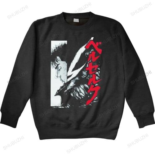 Fashion Mens Anime Aku Berserk hoody long sleeves Cotton hoodie Manga Guts sweatshirt Gatsu Griffith hoody Tops Loose Fit