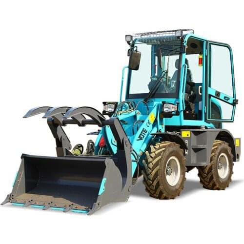 The New Wheel Hydraulic Mini Loader Works And Farms Are Available In A Variety Of Harsh Terrain