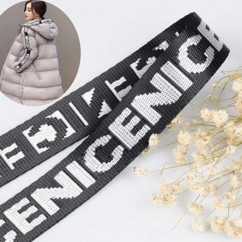 New Quality 1''25MM Silver Printed letters"NICE"Grosgrain Ribbon Shoelaces Clothing Sewing Accessories DIY Handmade Craft Supply