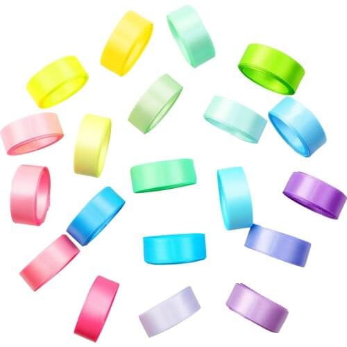 16mm Easter Plain Satin Ribbon Set 2Yards/roll Bow-knot DIY Wrapping/Party/Art Sewing Crafts Home Packing Gift,1Yc16934