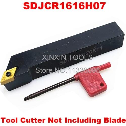 SDJCR1616H07/ SDJCL1616H07 Indexable External turning tool holder, 93 Degree CNC Carbide Turning Cutter, Lathe tool Holder