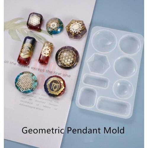 DIY Earring Pendant Jewelry Silicone Mold Crystal Epoxy Resin Casting Mould Home Handmade Craft Making Tools Molds