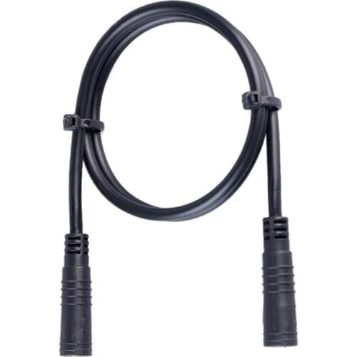 Electric Bicycle Extension Cable 3 Pin Waterproof Cable Ebike Extension Cable Connector For Bafang