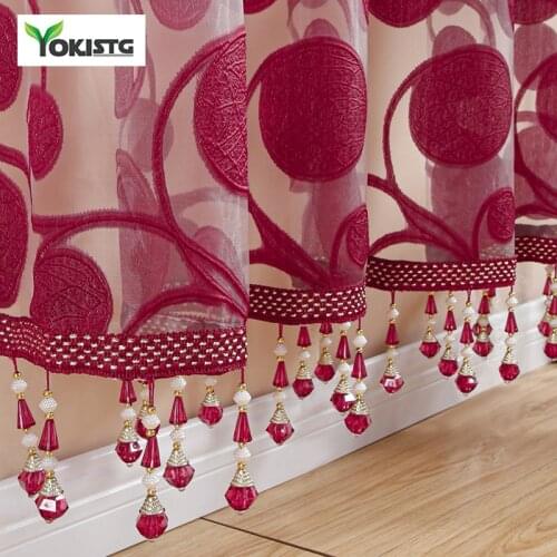 YokiSTG Window Curtain Accessories For Curtain Bottom Parts Spar Decoration Luxury Bottom Vertical Blind Bead Pendant Decoration
