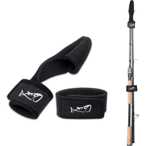 2pcs/set Fishing Rod Belt Reel Accessories Tackle Pole Glove Clothes Protector+Tie Wrapping Band Strap Rope Combo Platform