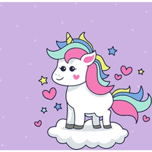 20X20Cm Painting By Numbers for Kids Diy Painting By Numbers Animals Frame Home Decor Digital Painting on Canvas Kids Gift