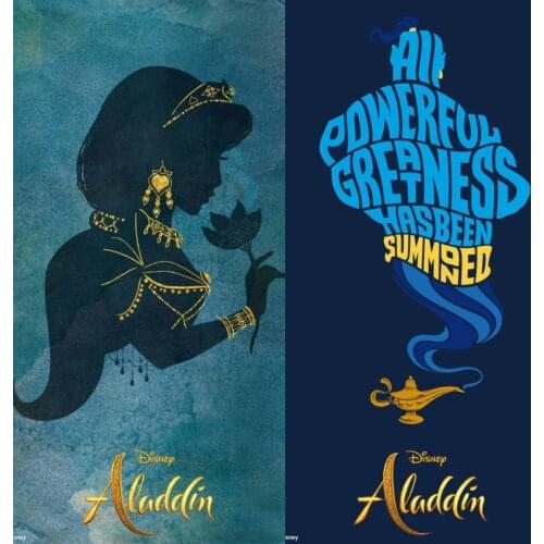 5d Painting Diamond Disney Aladdin Cross Stitch Kit Embroidery Diy Diamond Mosaic Rhinestone Craft Icon Decoration Pendant Gift