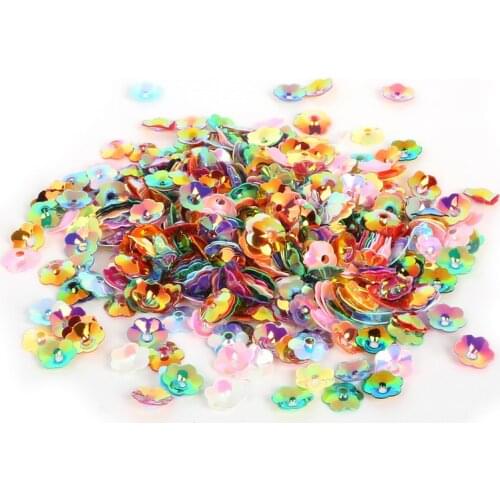 20g 4-10mm Sequin Round PVC Loose Sequins For Crafts Paillette Sewing Decoration DIY For Garment Bags Scrapbook