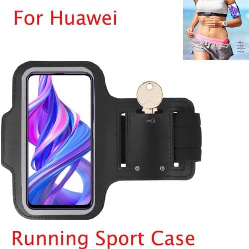 Running Sport Phone Case For Huawei Honor 9X Lite 9i 9A 9S 9C Sports Run Arm Band Case Phone Holder For 9X Pro Fitnes Gym Pouch