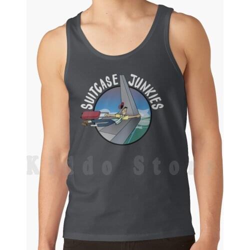 Suitcase Junkies Apparel tank tops vest 100% Cotton Travel 27 Adventure 12 Nature 11 Tumblr 10 Wanderlust 10 Explore 9