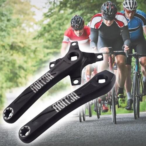 Mountain Bike Aluminum Alloy Crankset Crank Left and Right 170mm Left Right Square Hole Crank Crankset Bicycle Accessories
