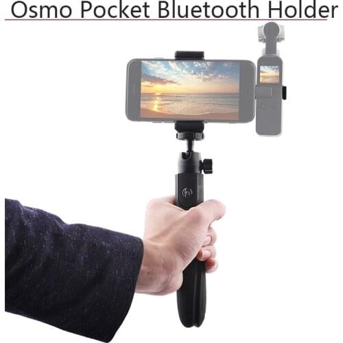 Platform Connection Bracket Bluetooth Phone Holder Phone Clip with Cold Boots Handheld Gimbal Accessories for DJI Osmo Pocket