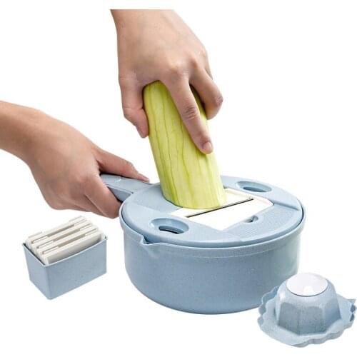 Multifunctional Vegetable Cutter Kitchen Tools Mandoline Slicer Fruit Cutter Peelers Bar Cooking Utensils