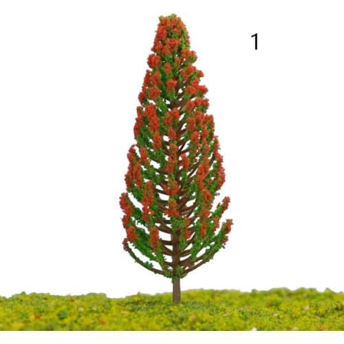 200pcs/lot 3.8cm Model Flower Architecture Christmatree Sand Table For Ho N Train Layout Modelbouw Scene Maker Factory Diy Model