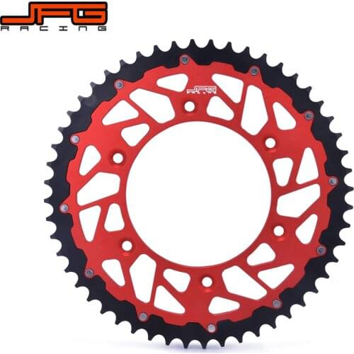 Motorcycle 45-52T Chain Sprocket For HONDA CR125R CR250R CR500R CRF150F CRF230F CRF230L CRF230M CRF XR250R XR400R XR600R XR650R