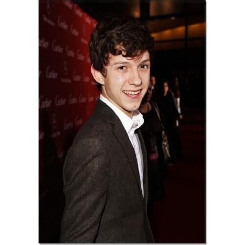 New Arrival Custom Tom Holland Poster Home Decoration Fashion Silk Fabric Wall Poster Customize Poster 2020.6.15